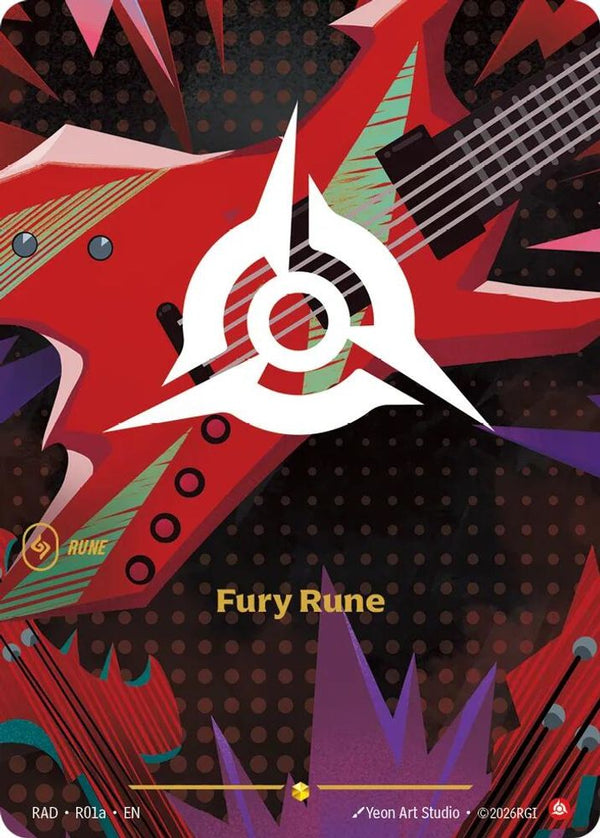 Fury Rune (RAD) - R01a - Showcase