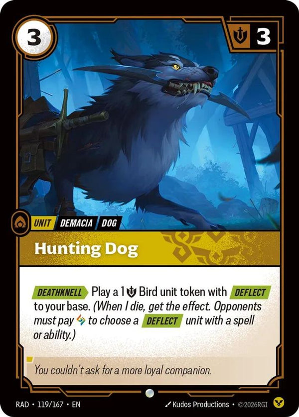 Hunting Dog - 119/167 - Common