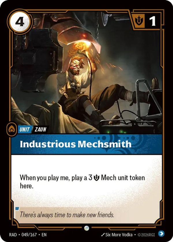Industrious Mechsmith - 049/167 - Common