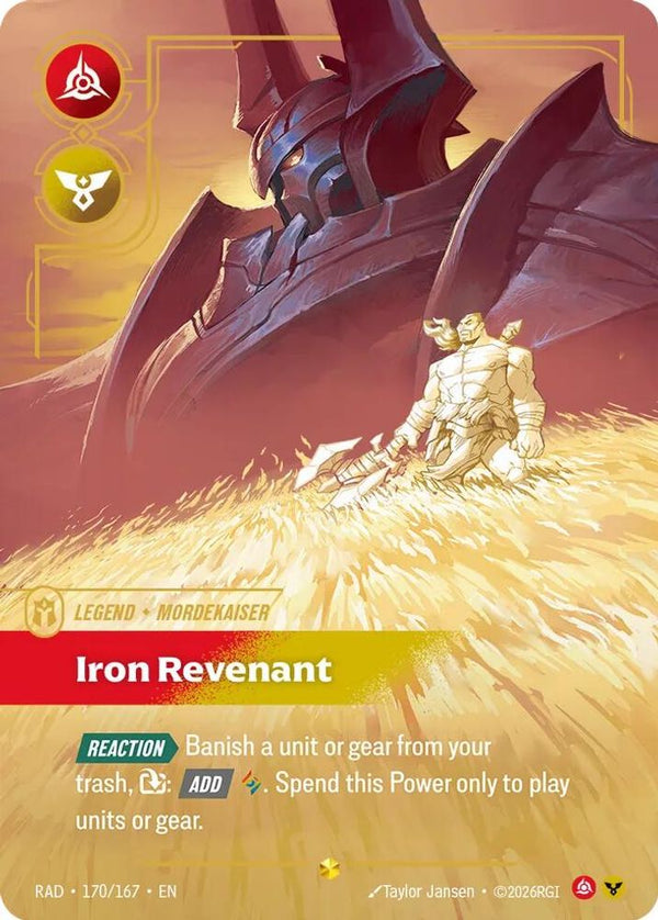 Mordekaiser, Iron Revenant (Overnumbered) - 170/167 - Showcase
