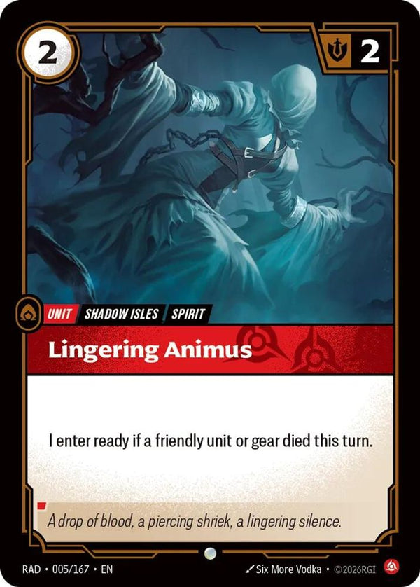 Lingering Animus - 005/167 - Common