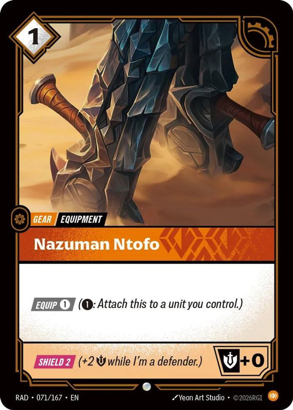 Nazuman Ntofo - 071/167 - Common