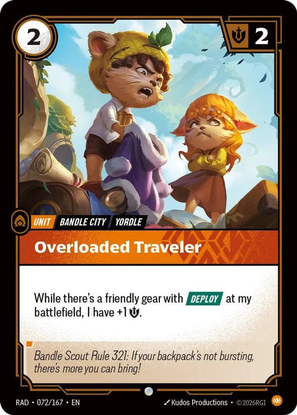 Overloaded Traveler - 072/167 - Common