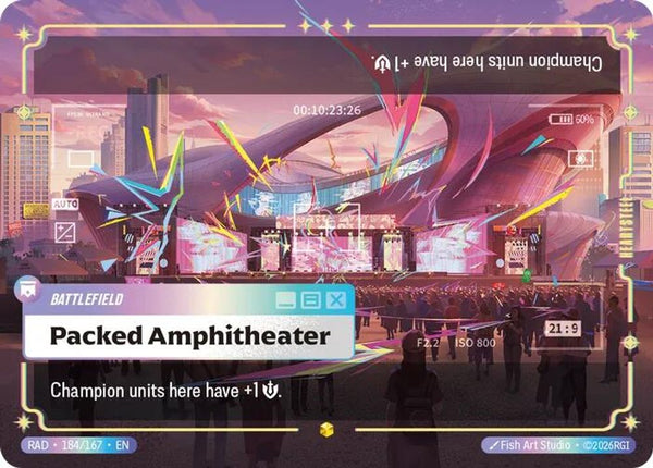 Packed Amphitheater (Overnumbered) - 184/167 - Showcase