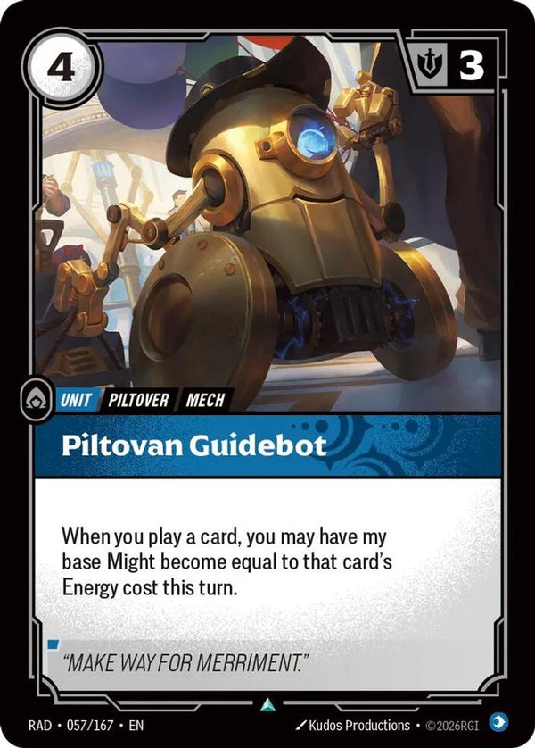 Piltovan Guidebot - 057/167 - Uncommon