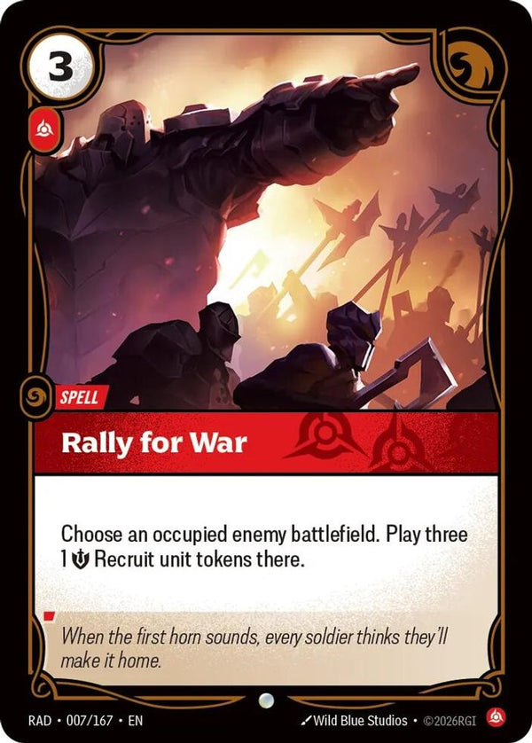 Rally for War - 007/167 - Common