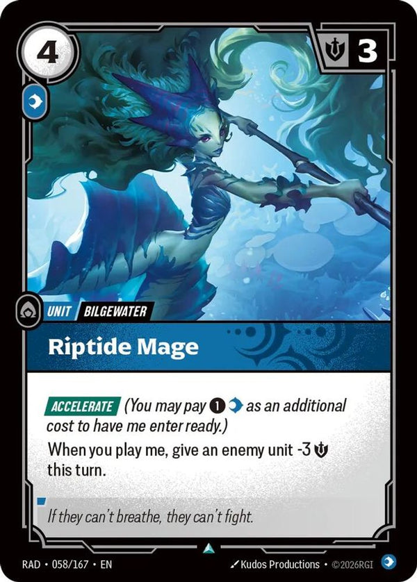Riptide Mage - 058/167 - Uncommon