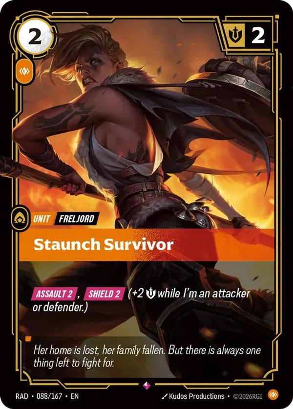Staunch Survivor - 088/167 - Rare