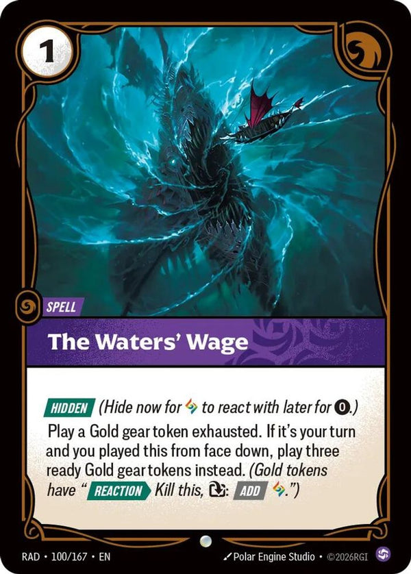 The Waters' Wage - 100/167 - Common