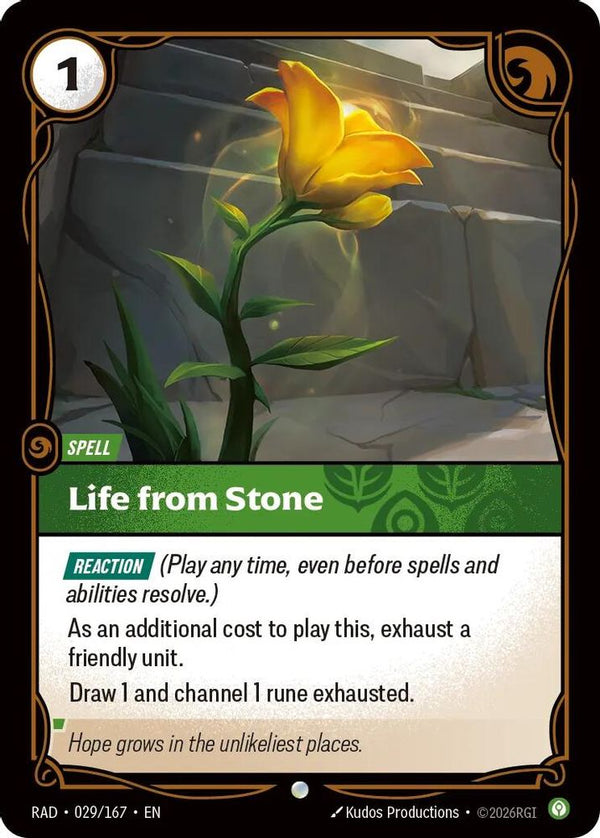 Life from Stone - 029/167 - Common