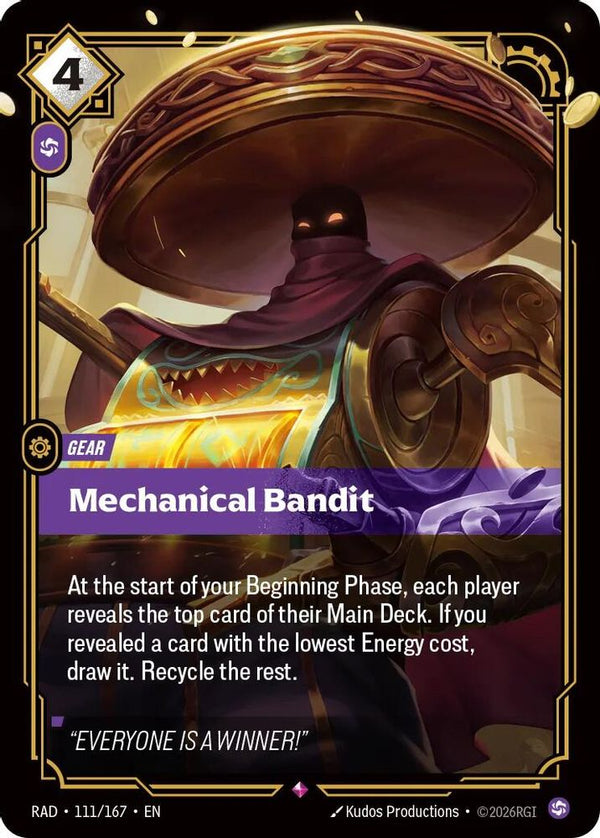 Mechanical Bandit - 111/167 - Rare