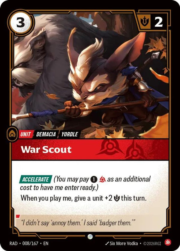 War Scout - 008/167 - Common