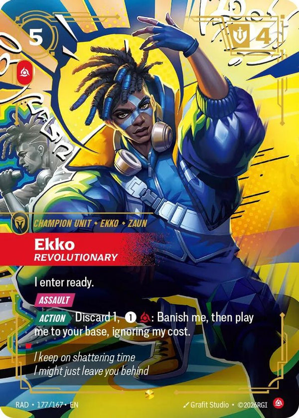 Ekko, Revolutionary (Overnumbered) - 177/167 - Showcase