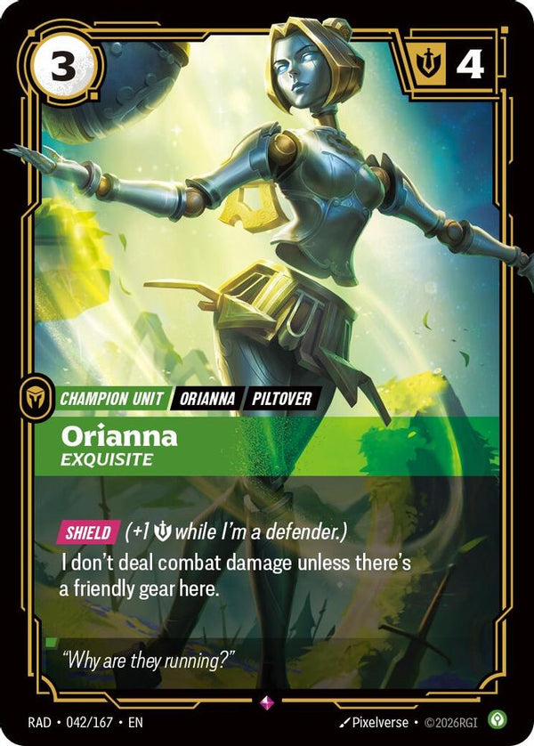 Orianna, Exquisite - 042/167 - Rare