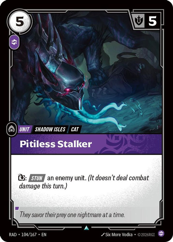 Pitiless Stalker - 104/167 - Uncommon