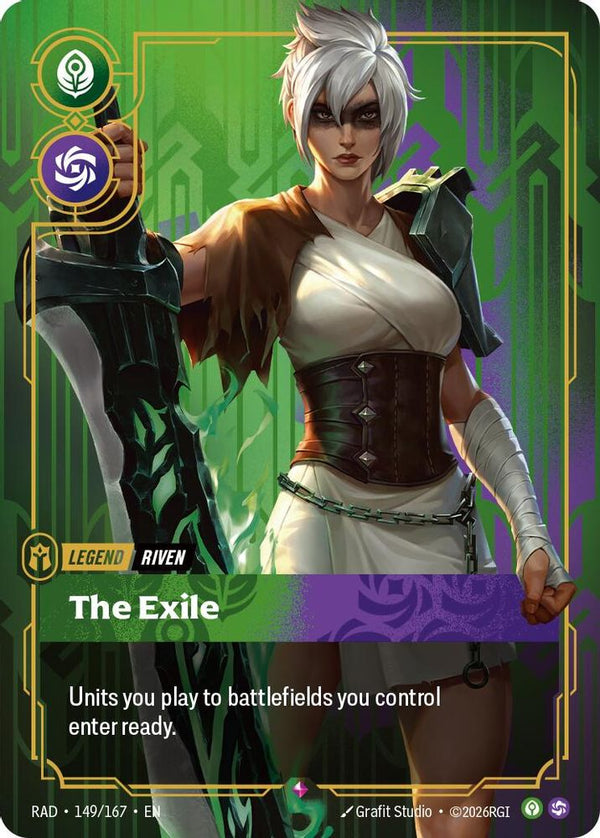 Riven, The Exile - 149/167 - Rare