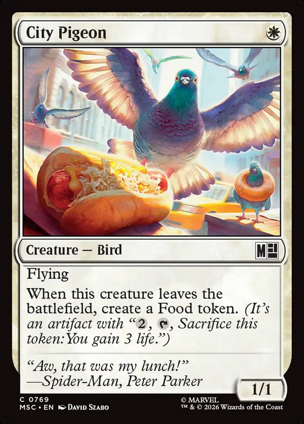 City Pigeon (MSC)
