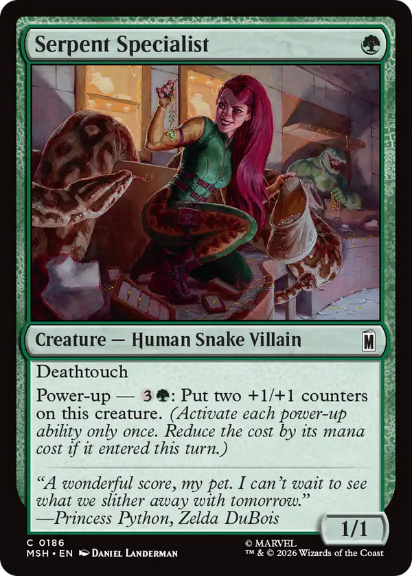 Serpent Specialist (MSH) (Pre-Order)