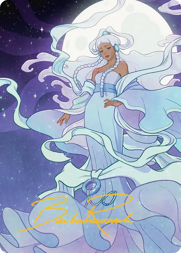 Yue, the Moon Spirit (041) - Art Series (Gold-Stamped Signature) (ATLA)