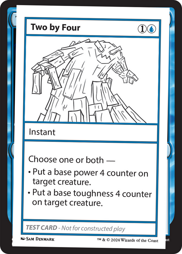 Two by Four - Test Card (MB2)