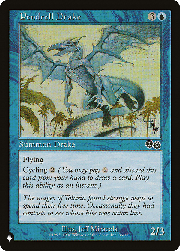 Pendrell Drake - USG Reprint (PLST)