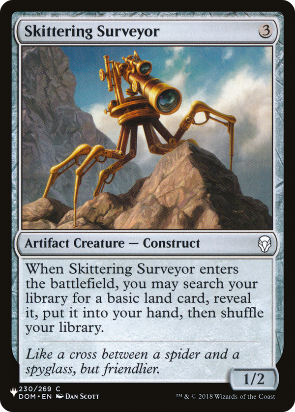 Skittering Surveyor - DOM Reprint (PLST)