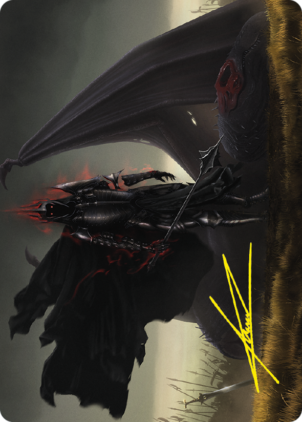 Witch-king of Angmar - Art Series (Gold-Stamped Signature) (ALTR)