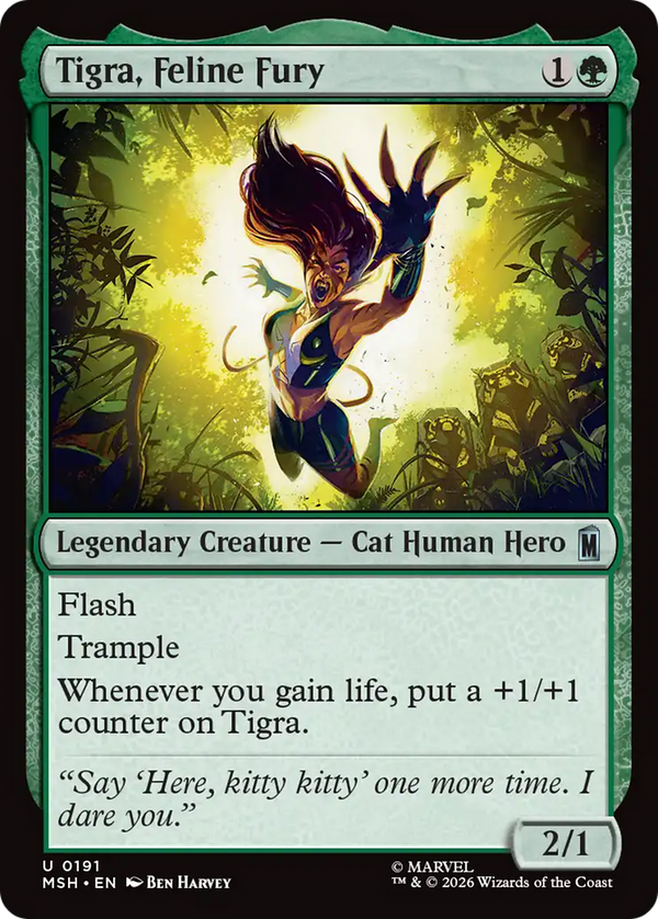 Tigra, Feline Fury (MSH) (Pre-Order)