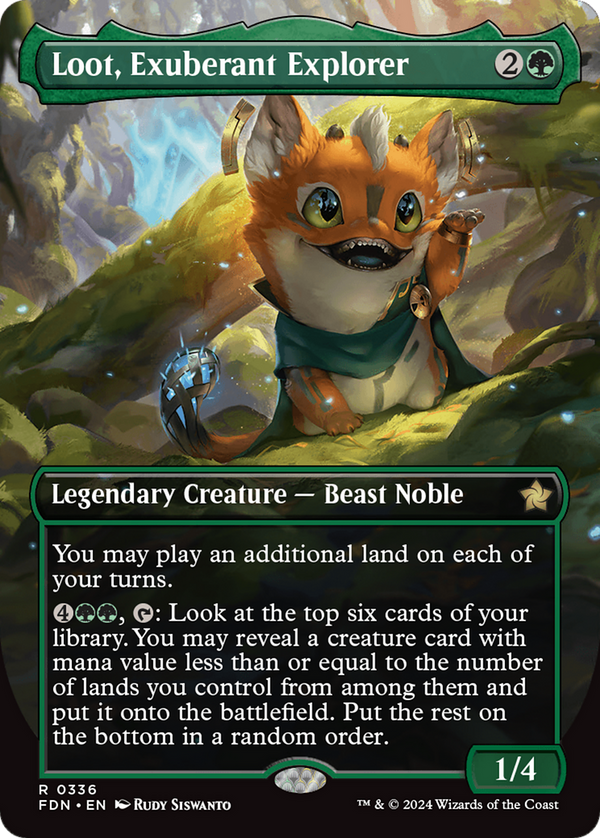 Loot, Exuberant Explorer - Borderless (FDN)