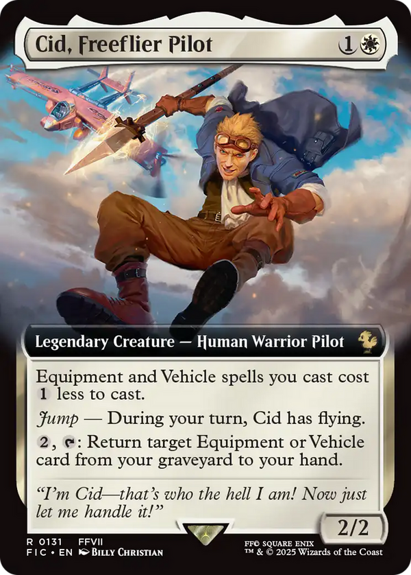 Cid, Freeflier Pilot - Extended Art (FIC)