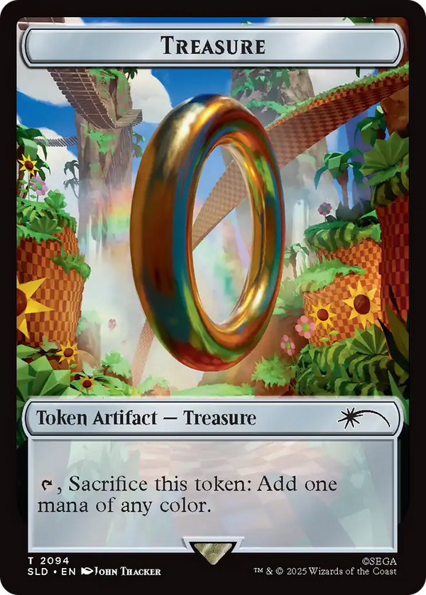Treasure Token - Secret Lair x Sonic: Chasing Adventure (SLD)