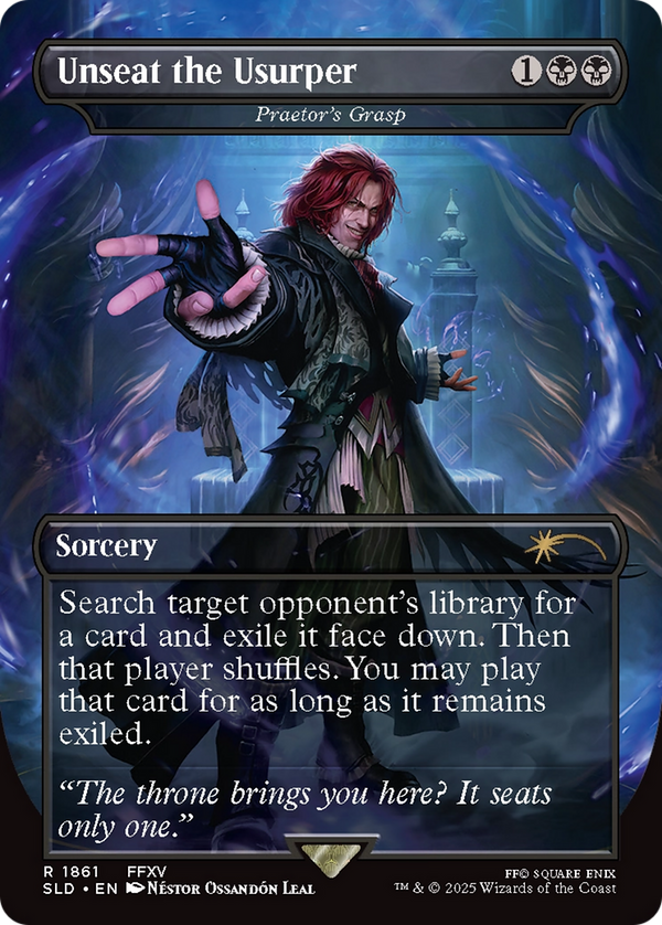 Unseat the Usurper // Praetor's Grasp - Secret Lair x FINAL FANTASY: Game Over (SLD)