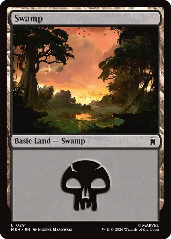 Swamp (291) (MSH) (Pre-Order)
