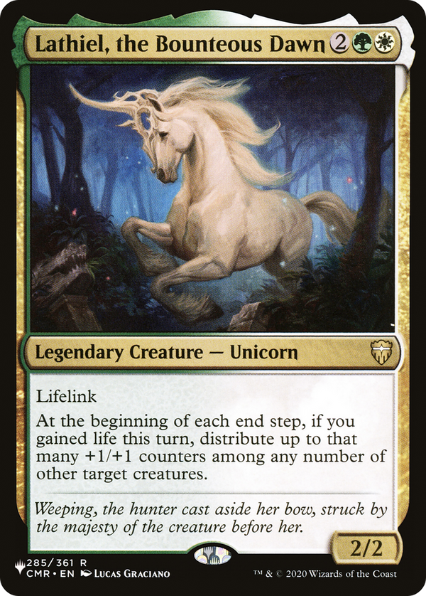Lathiel, the Bounteous Dawn - CMR Reprint (PLST)
