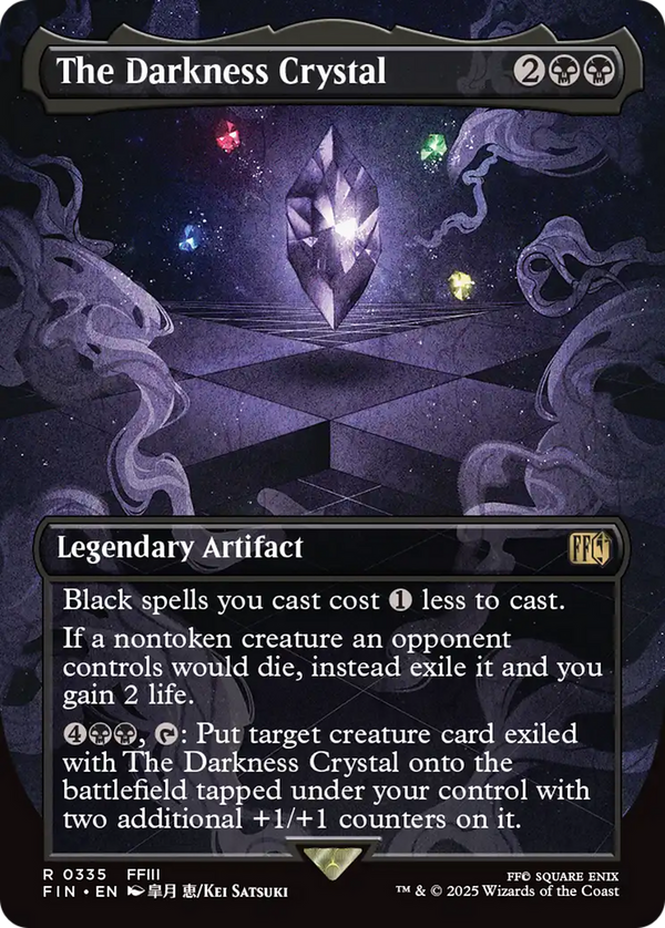 The Darkness Crystal - Borderless (FIN)