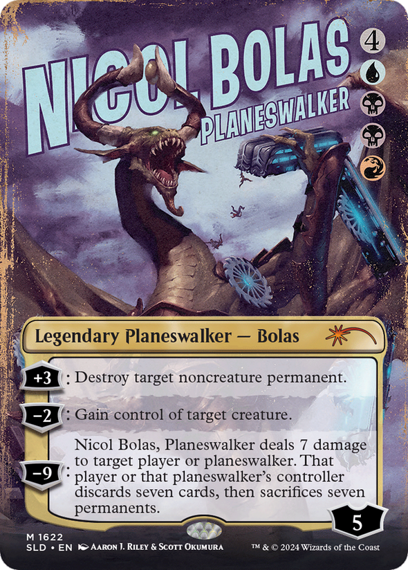 Nicol Bolas, Planeswalker - Outlaw Anthology 1 Rebellious Renegades (SLD)