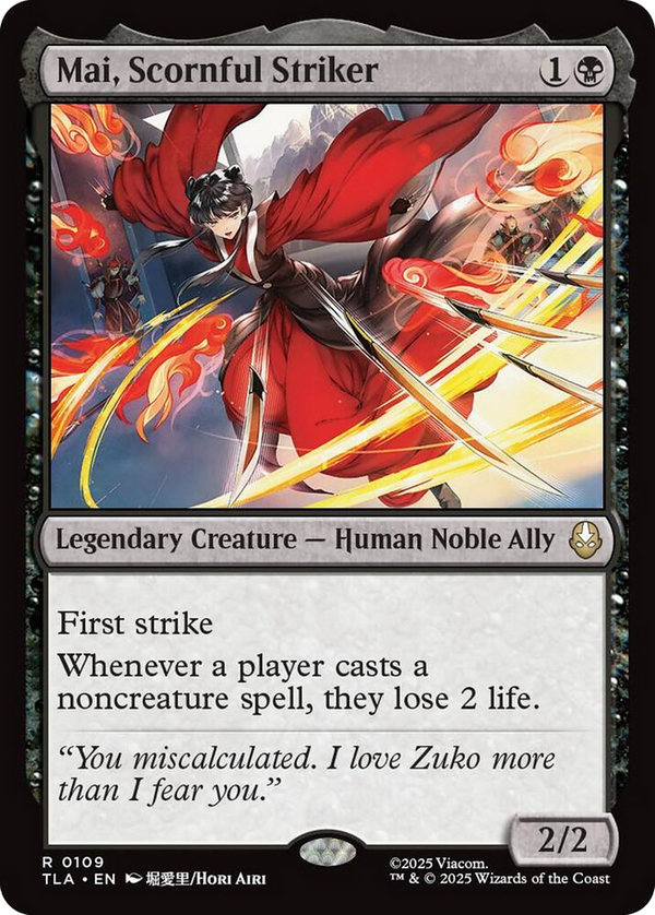 Mai, Scornful Striker (TLA)