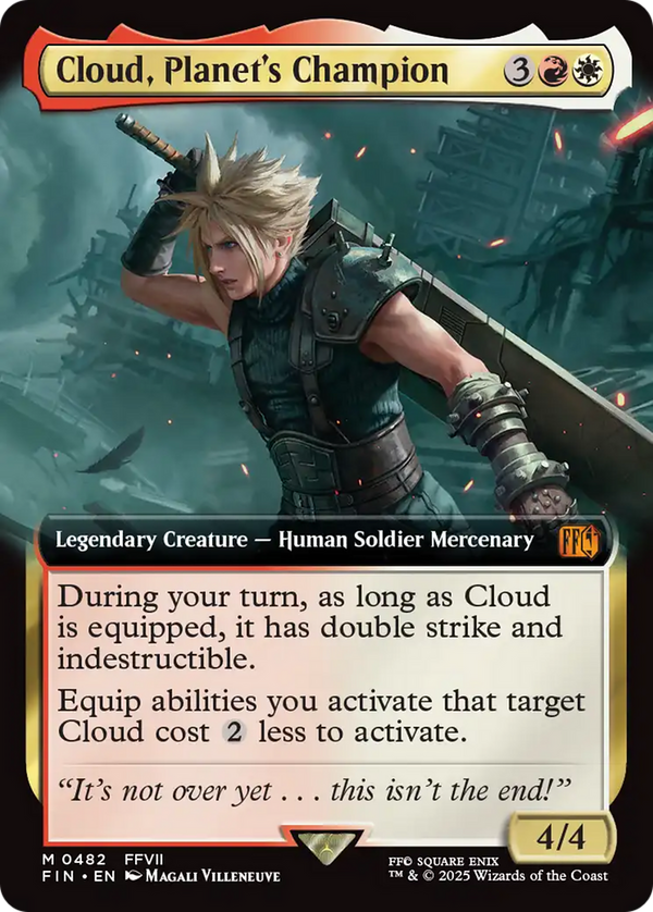 Cloud, Planet's Champion - Extended Art (FIN)