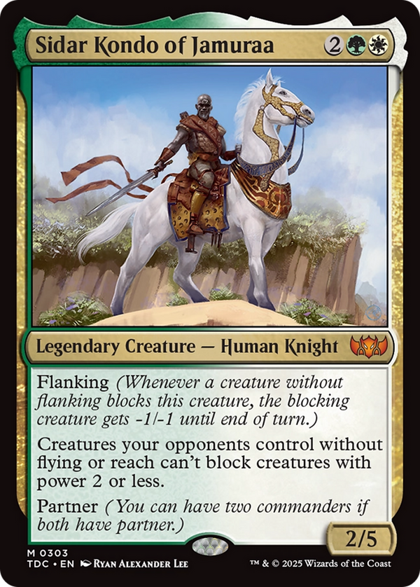 Sidar Kondo of Jamuraa (TDC)