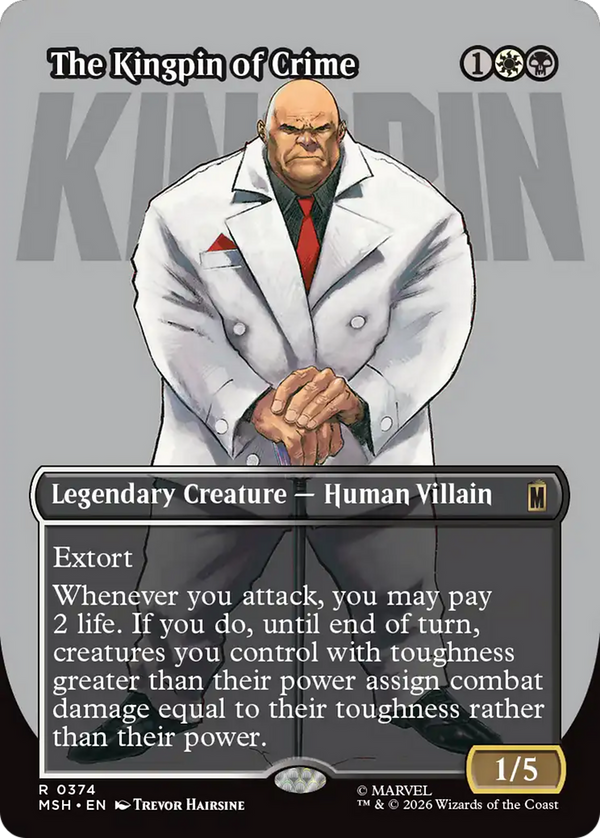 The Kingpin of Crime - Logo Showcase (MSH)