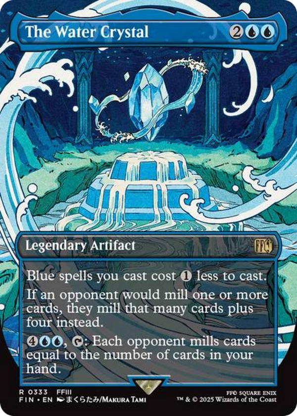 The Water Crystal - Borderless (FIN)