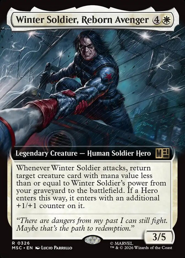 Winter Soldier, Reborn Avenger - Extended Art (MSC)
