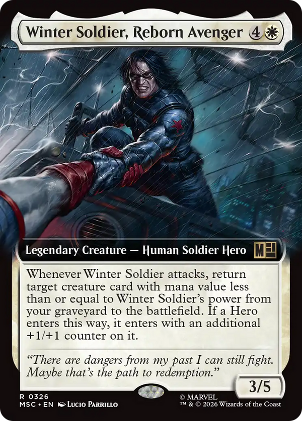 Winter Soldier, Reborn Avenger - Extended Art (MSC) (Pre-Order)
