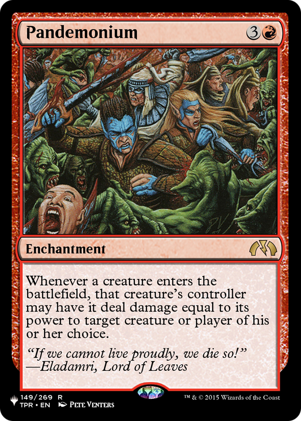 Pandemonium - TPR Reprint (PLST)