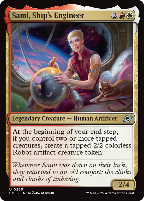 Sami, Ship's Engineer (EOE)