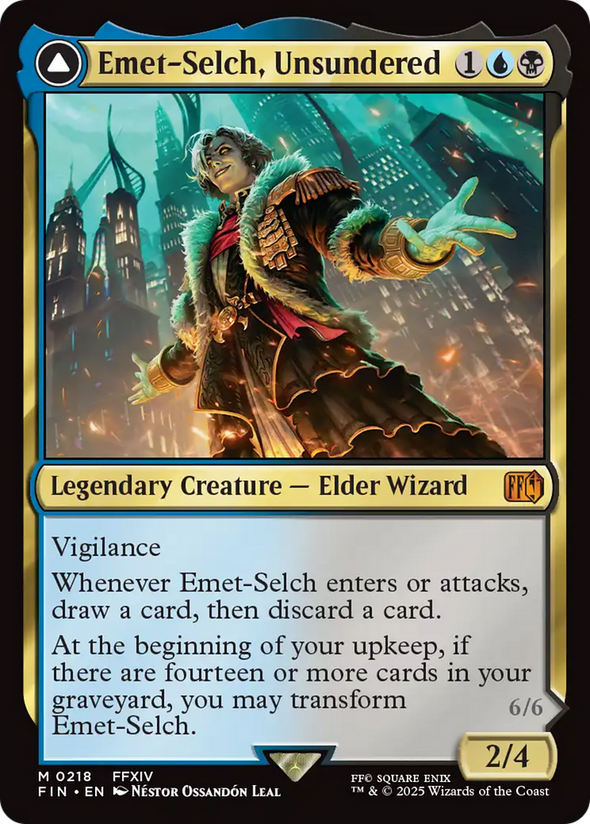 Emet-Selch, Unsundered // Hades, Sorcerer of Eld (FIN)