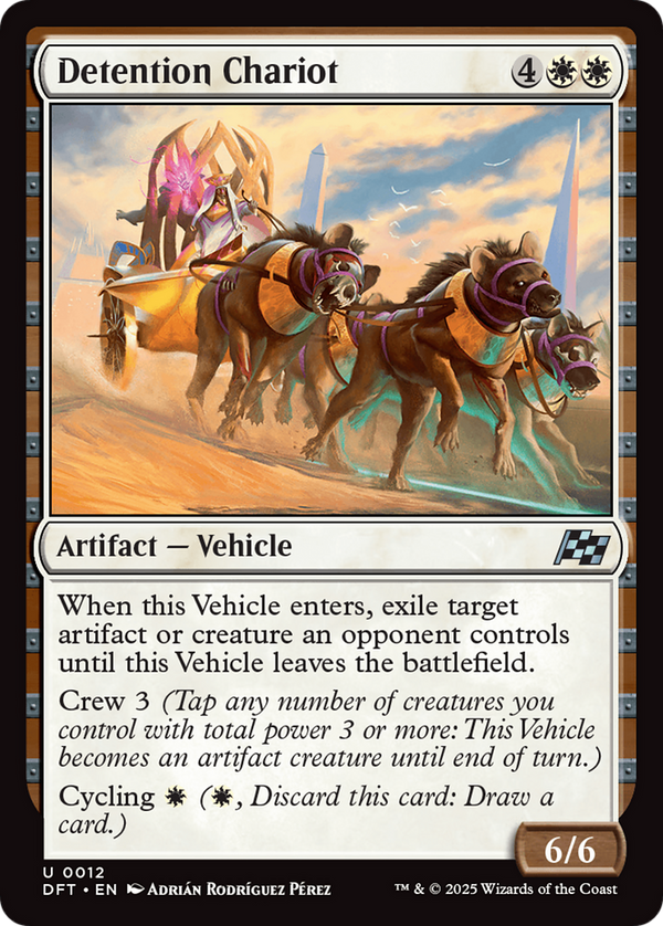 Detention Chariot (DFT)