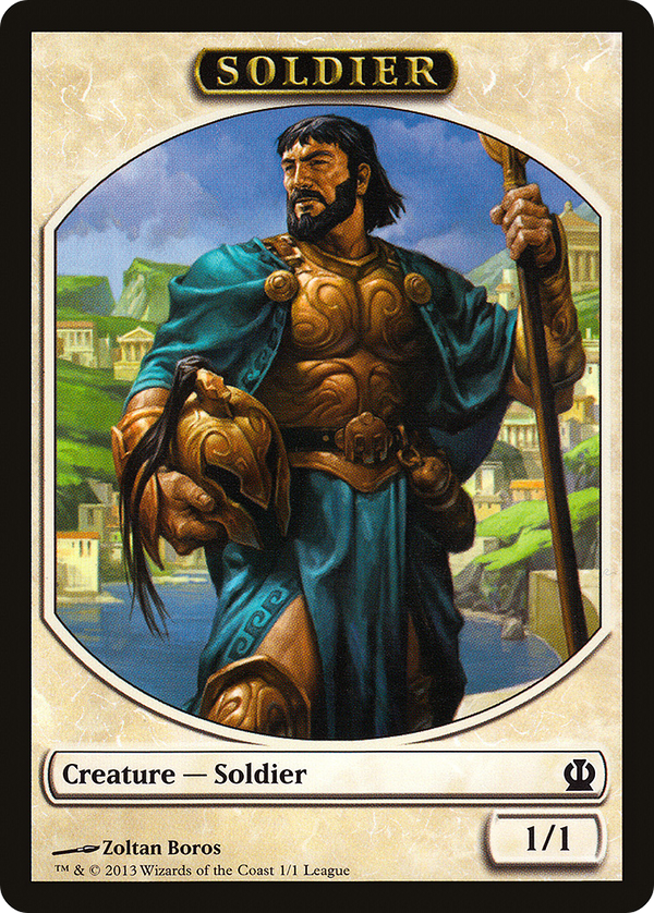 Soldier Token (Theros) - League Promo (L13)