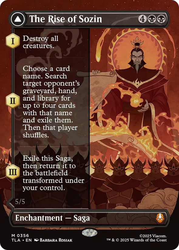 The Rise of Sozin // Fire Lord Sozin - Borderless Saga (TLA)