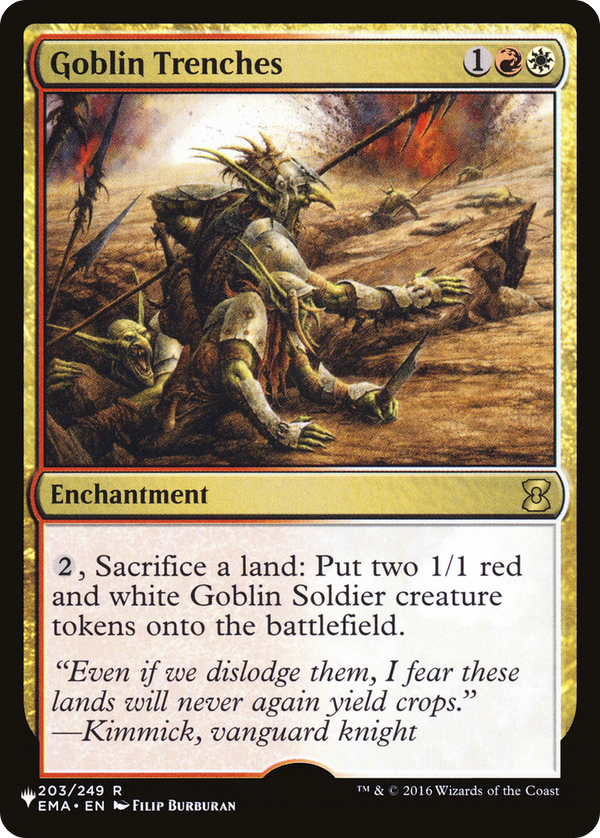 Goblin Trenches - EMA Reprint (PLST)